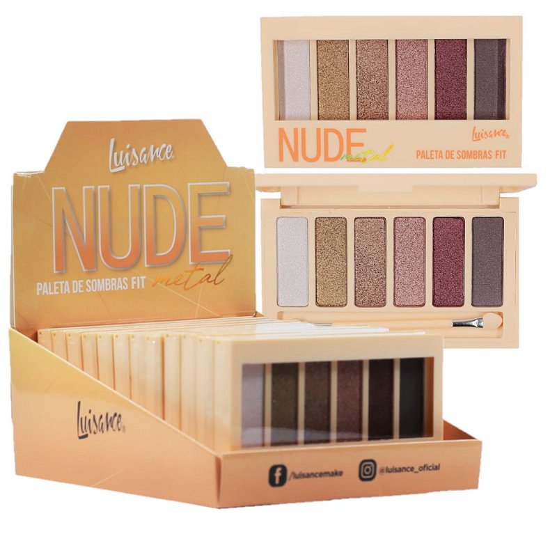 Sombras Nude Em Atacado Luisance L Box C Distribuidora JCF Distribuidora JCF