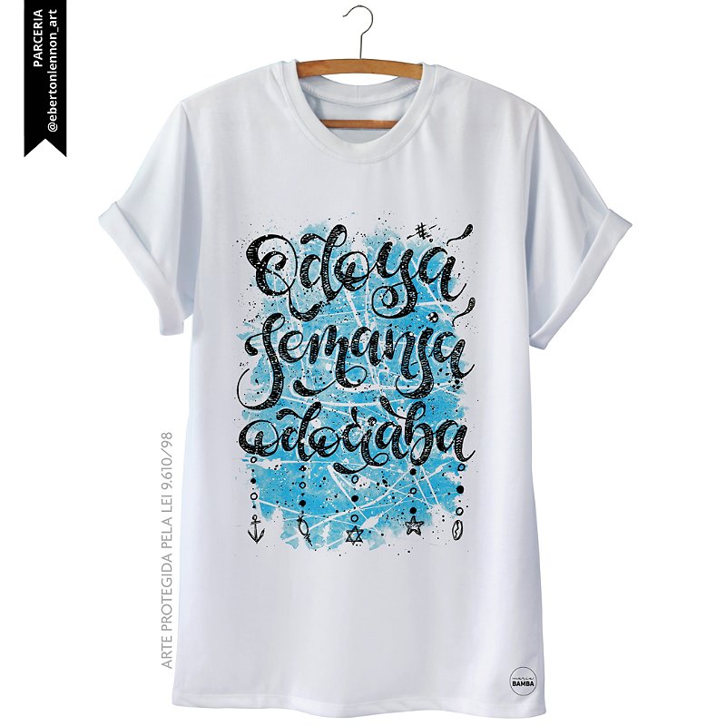 Camiseta Iemanj Cole O Ess Ncia Maria Bamba Camisetas De