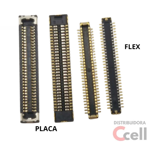 Conector FPC Compatível Samsung A01 A015 TAB A 8 0 T290 T295 Xiaomi