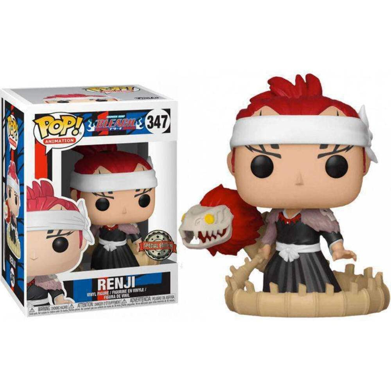 Funko Pop Animation Bleach Renji 347 Exclusivo Original Colecionavel