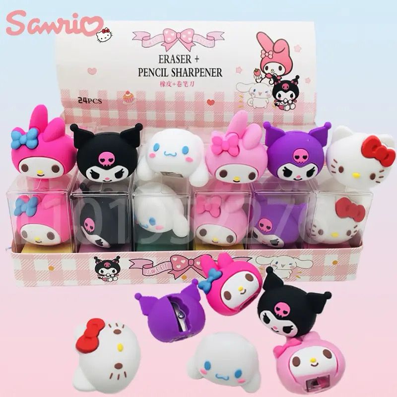 Apontadores Emborrachado Personagens Sanrio Personagens Canetas