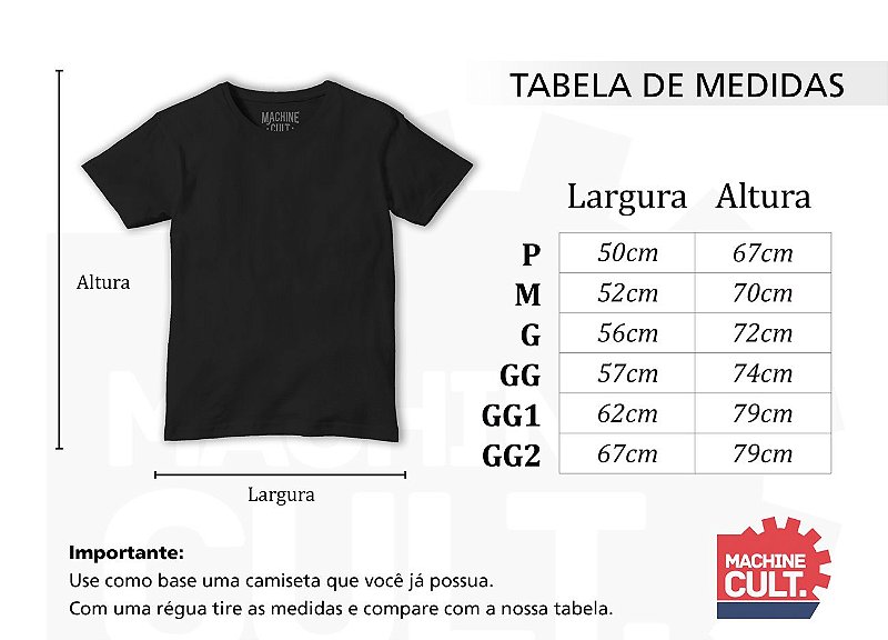 medida camisa gg