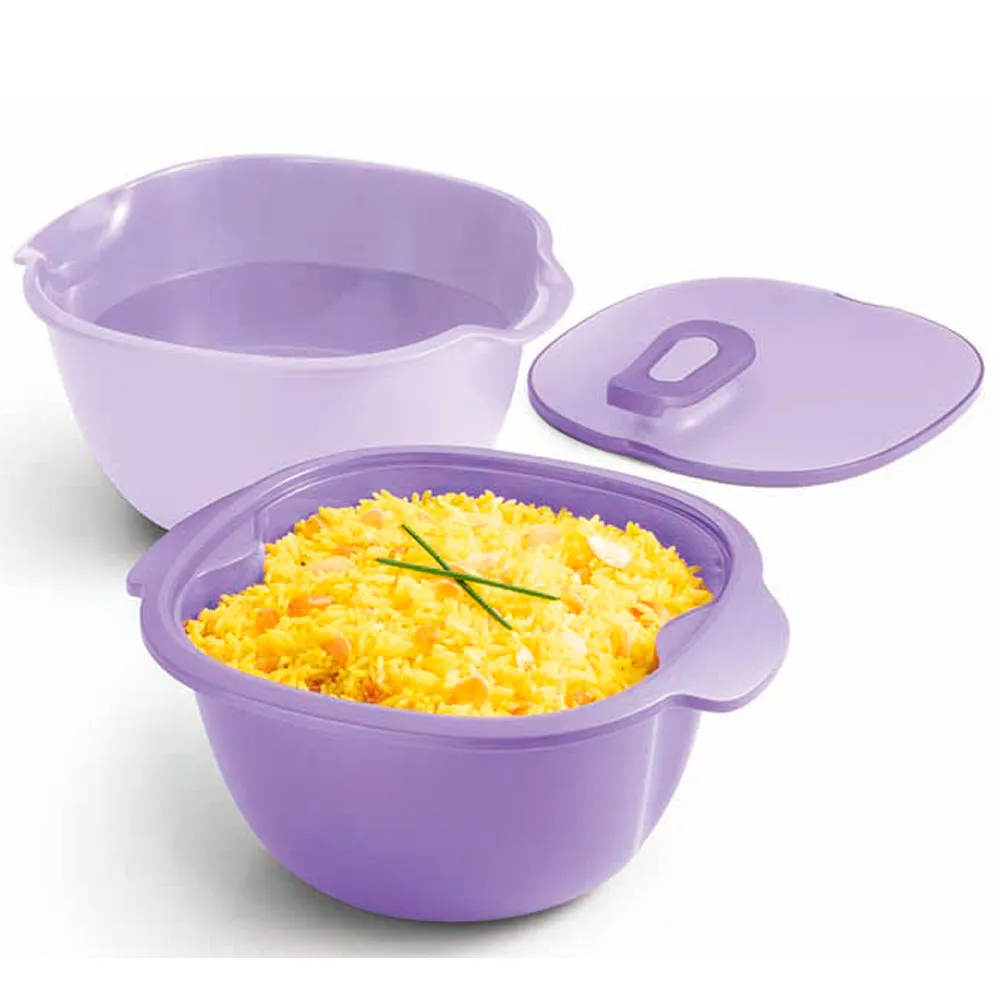 Tupperware Travessa Thermo Tup com Colher 3,25 litros Roxo