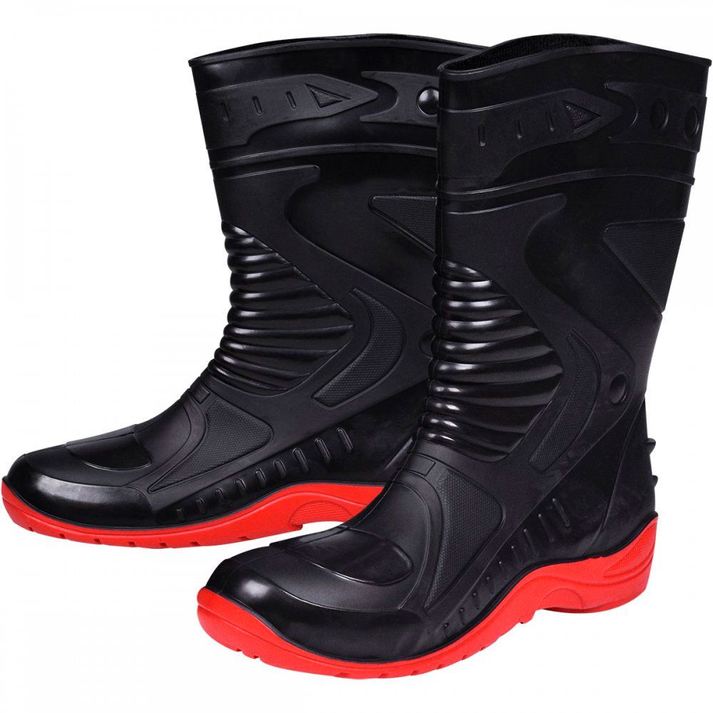 Bota Chuva Confortável Moto Motociclista Motoboy Motoqueiro