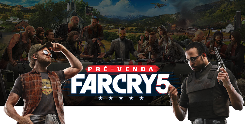 Far Cry 5 - PS4  Compra e venda de jogos e consoles