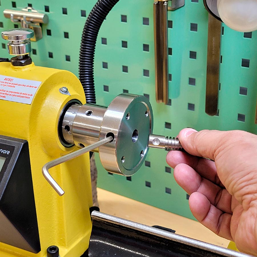 Placa Lisa para Torno Flange Ø75mm - Manrod MR-2917 - Loja Empoeirados