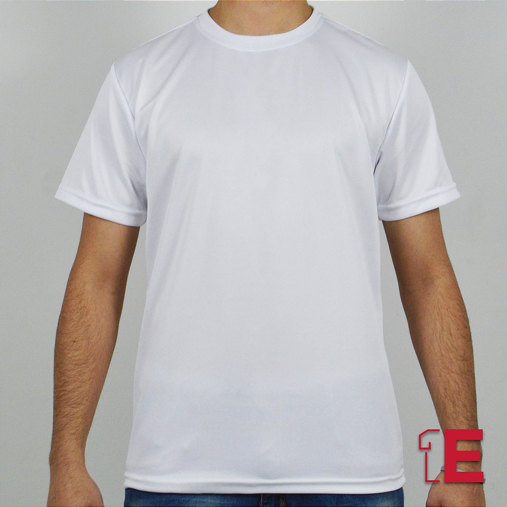Camiseta branca dry fit Clearance