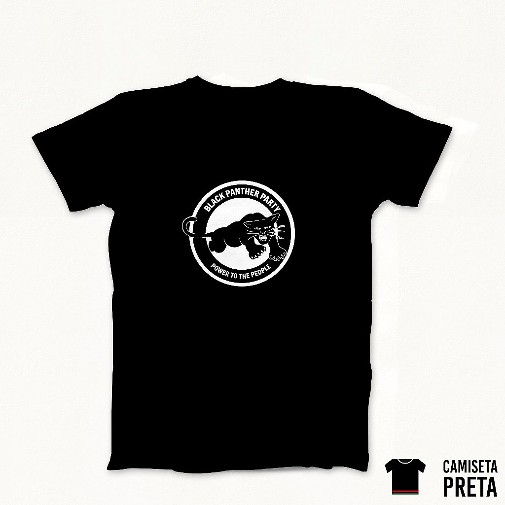 camiseta black panther party