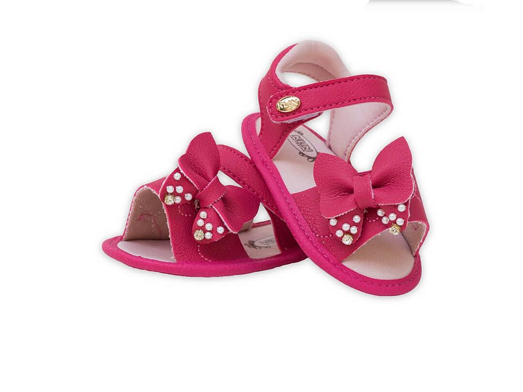 sandalia recem nascido feminino
