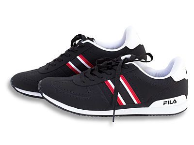 tenis fila retro preto