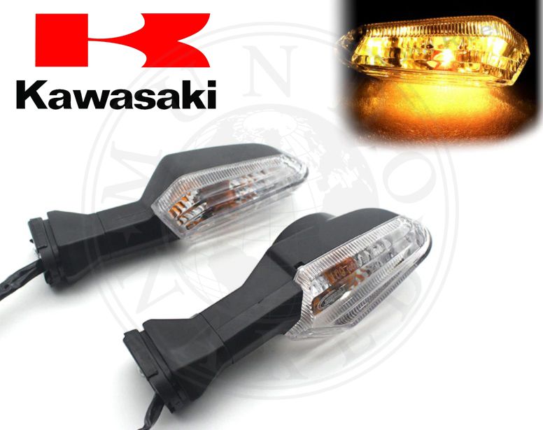 Par De Piscas Setas Para Kawasaki Z1000 Modelo Original - Loja