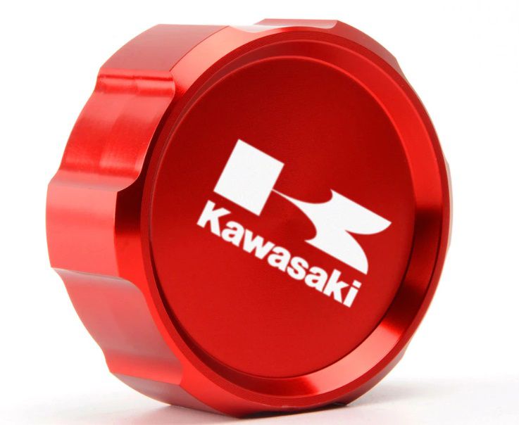 Par De Tampas Reservatório Oleo Fluido Freio Kawasaki ZX6-R - Loja