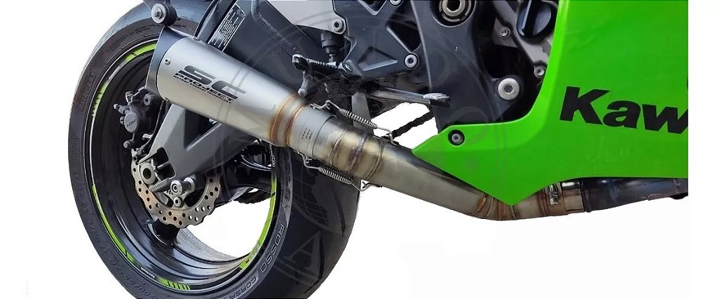 Mundo Naked | Ponteira SC Project ZX6R 636 2017 Até 2026 - Loja