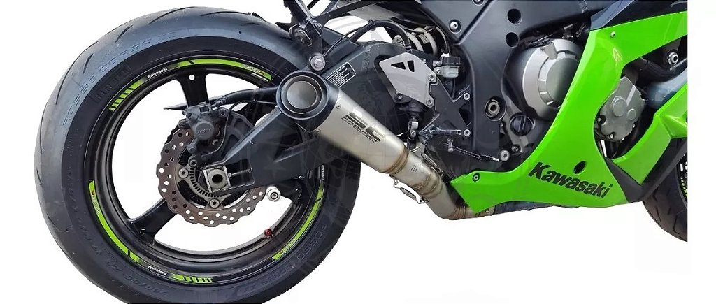 Mundo Naked | Ponteira SC Project ZX6R 636 2017 Até 2026 - Loja