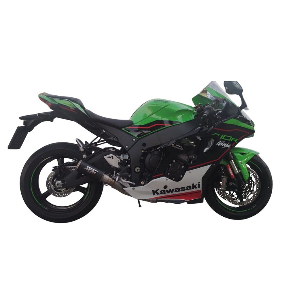 Escape Ponteira SC Project Kawasaki Zx10-R 1000 2022 / 2025 - Loja