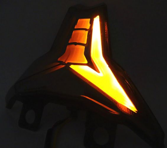 Loja Mundo Naked | Lanterna Pisca Integrado Kawasaki ZX6-R 636