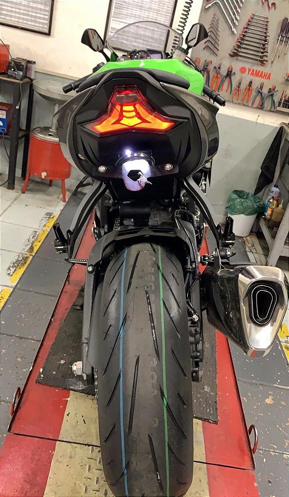 Loja Mundo Naked | Lanterna Pisca Integrado Kawasaki ZX10-R 1000