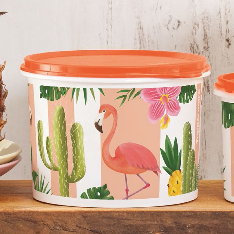 Tupperware Caixa Flamingo 1,7 litro Laranja Comprar Tupperware Online
