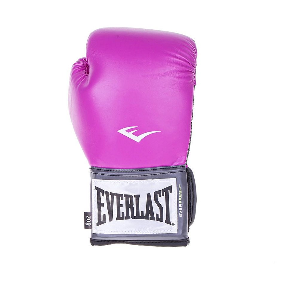 Luva de Treino Rosa - Boxe / Muay Thai - Everlast Pro Style - Crosshop  Brasil