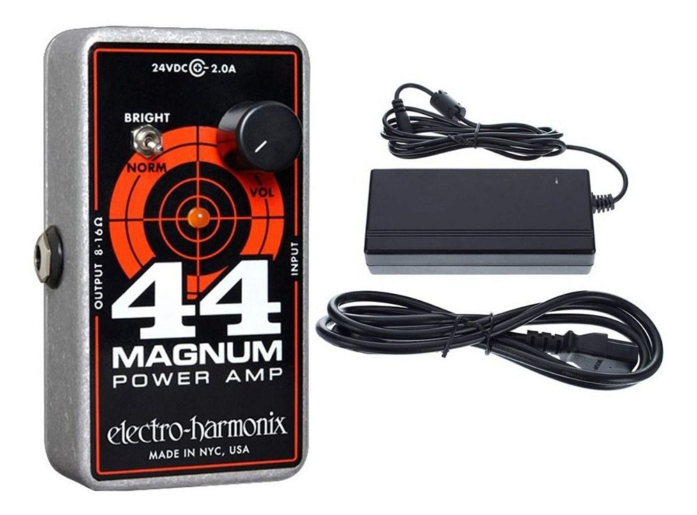 Pedal Ehx 44 Magnum Electro Harmonix Mini Power Amp EHX Crunch Music