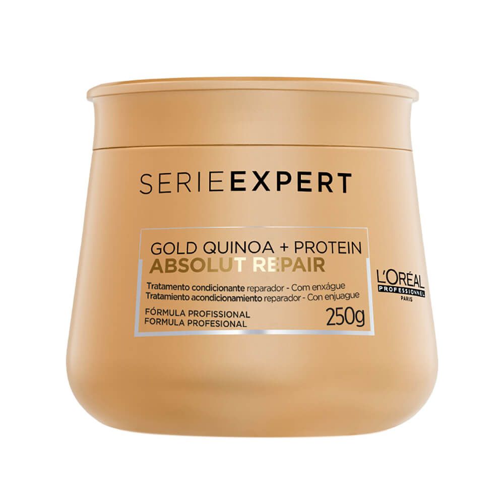 Máscara Gold Quinoa Absolut Repair 250ml Loréal Professionnel