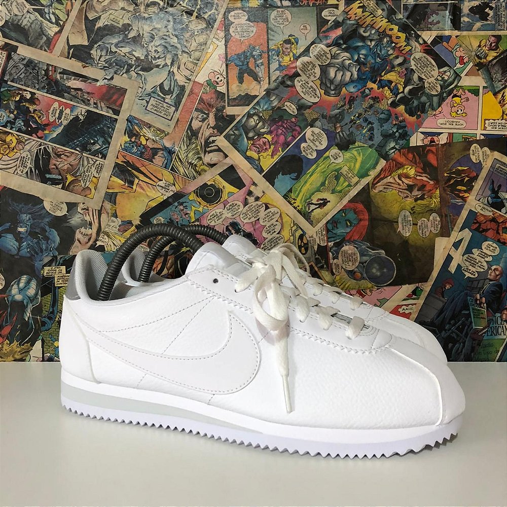 nike cortez todo branco