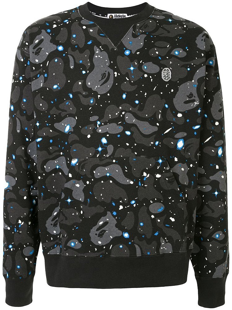 glow in the dark bape moletom com capuz