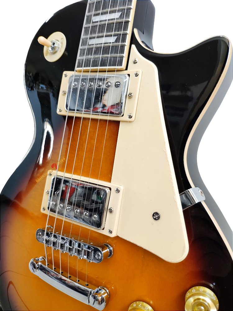 GUITARRA LES PAUL STRINBERG SUNBURST DESTRO LPS230 SB Musical RIFF