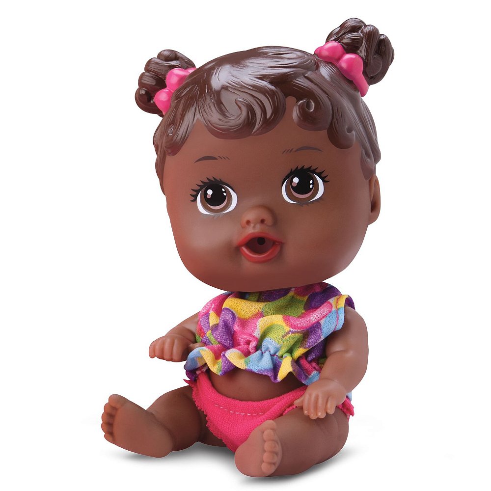 MC Toys Boneca Bebê Little Dolls Banheirinha Divertoys MC Toys