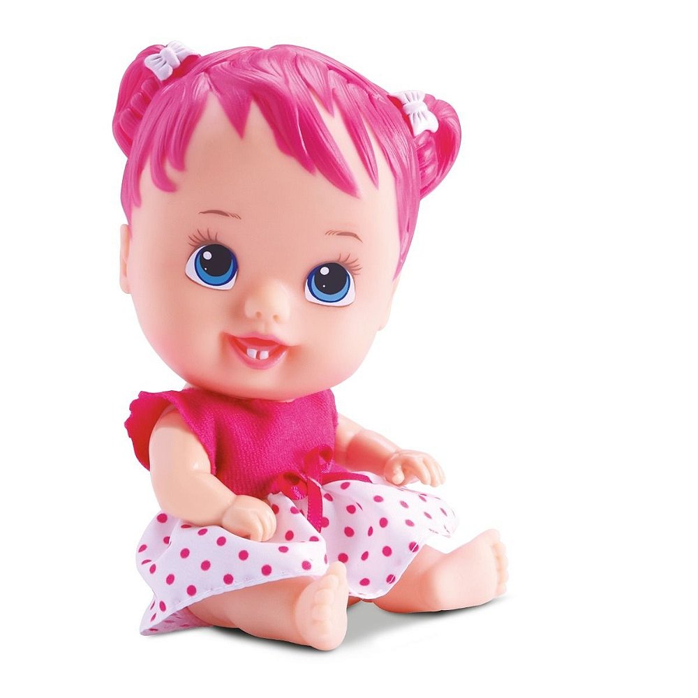Boneca Bebê Little Dolls Alive Cores E Sabores Divertoys MC Toys