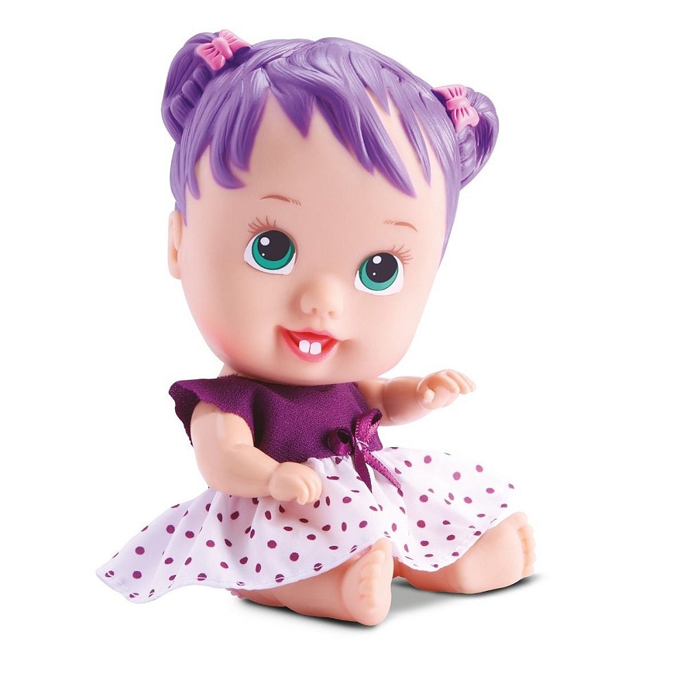 Boneca Bebê Little Dolls Alive Cores E Sabores Divertoys MC Toys