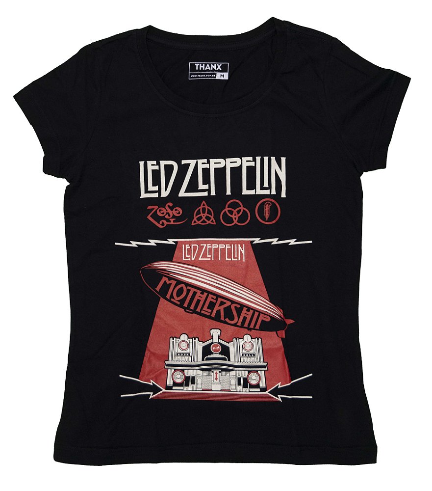 camiseta led zeppelin mothership