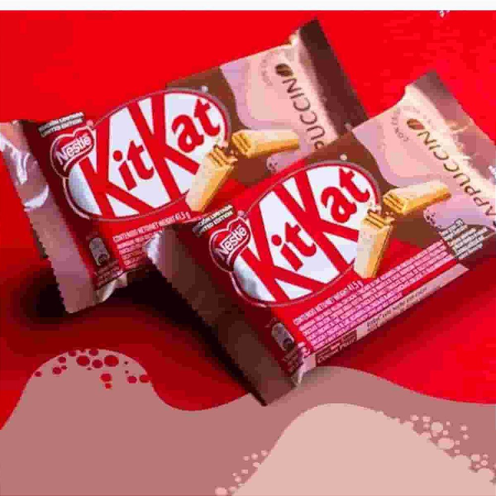 Chocolate Kit Kat Cappuccino com 24 unidade Nestlê Compre na Mercado