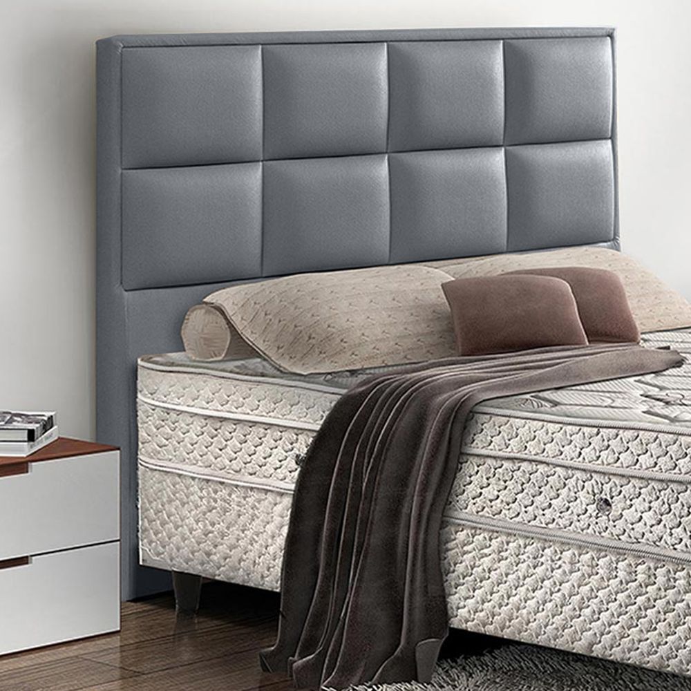 Cabeceira Estofada Para Cama Box De Casal Modelo Charme Luna Moveis