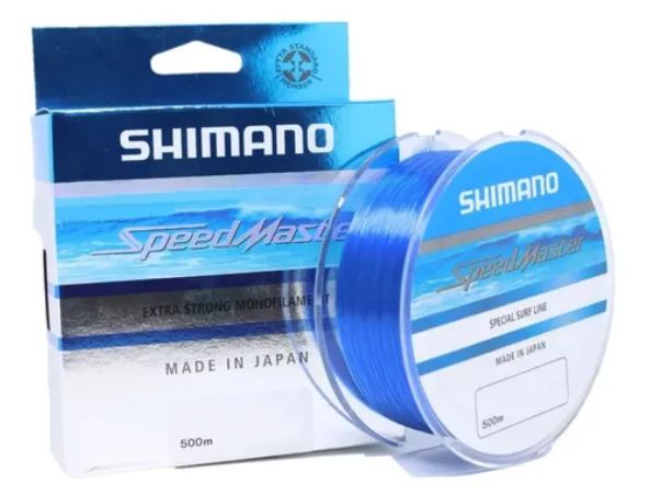 LINHA MONOFILAMENTO SHIMANO SPEEDMASTER SURF 0,405MM 500M - Shop do Mineiro
