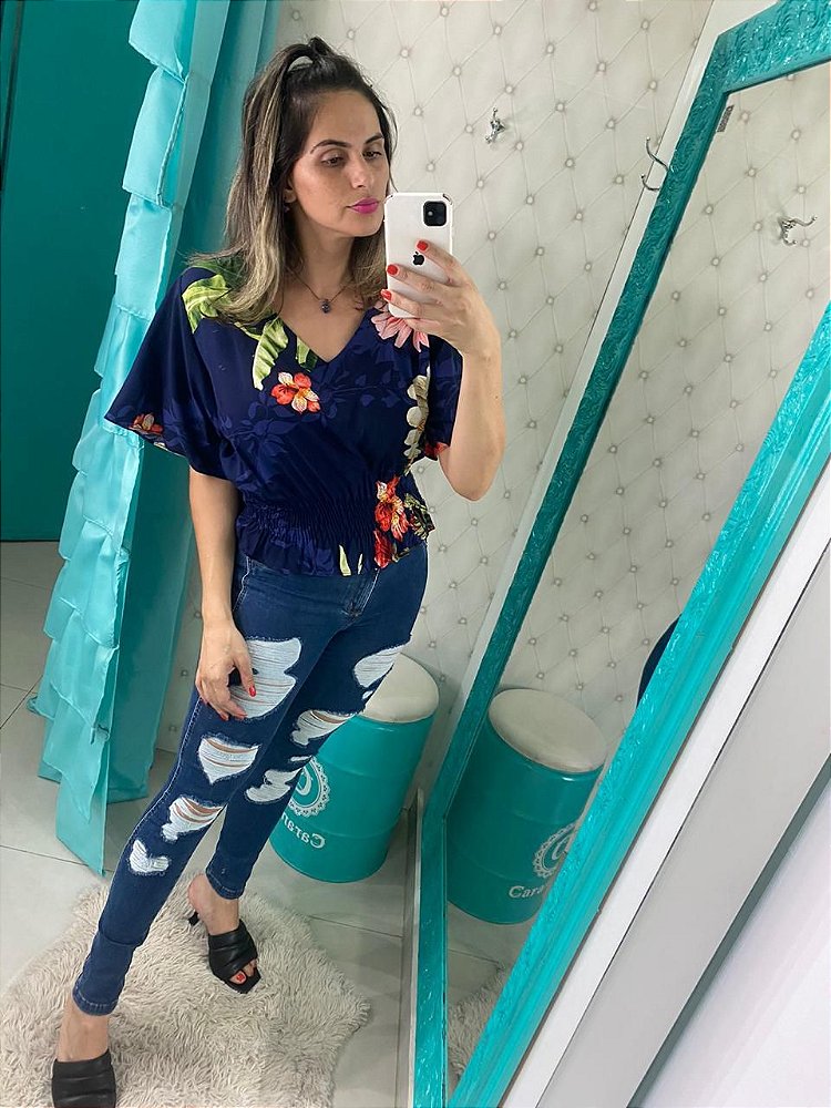 lindas blusas estampadas