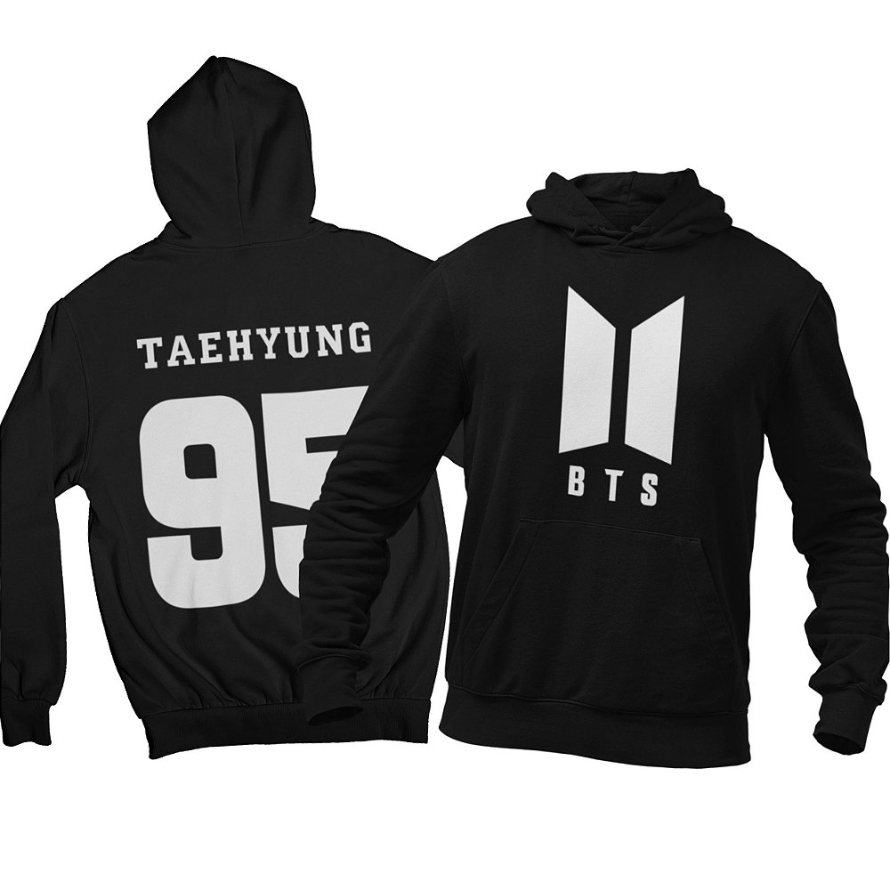 bts taehyung moletom com capuz