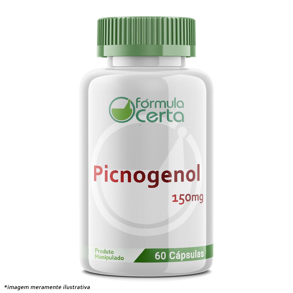 Picnogenol 150mg Farmácia de Manipulação Fórmula Certa