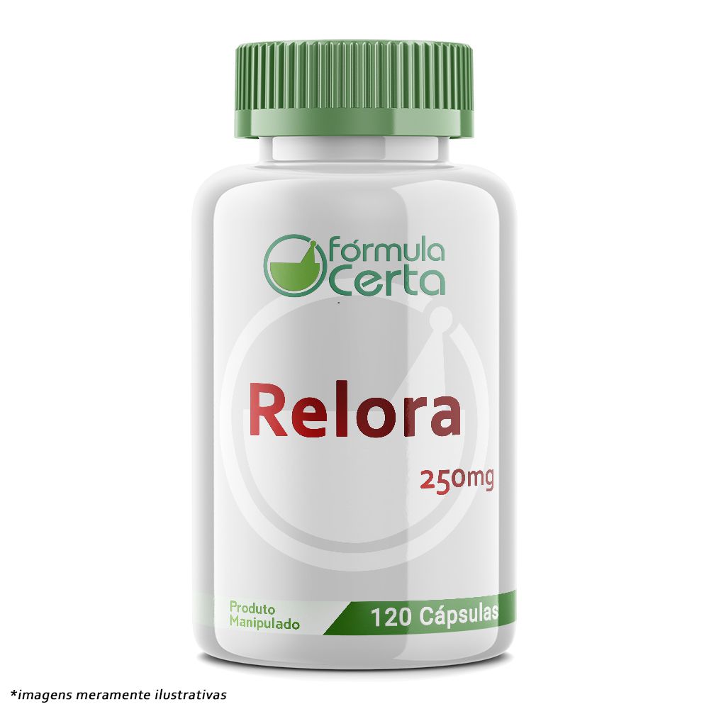 Relora 250mg + Associação para restauração do equilíbrio emocional