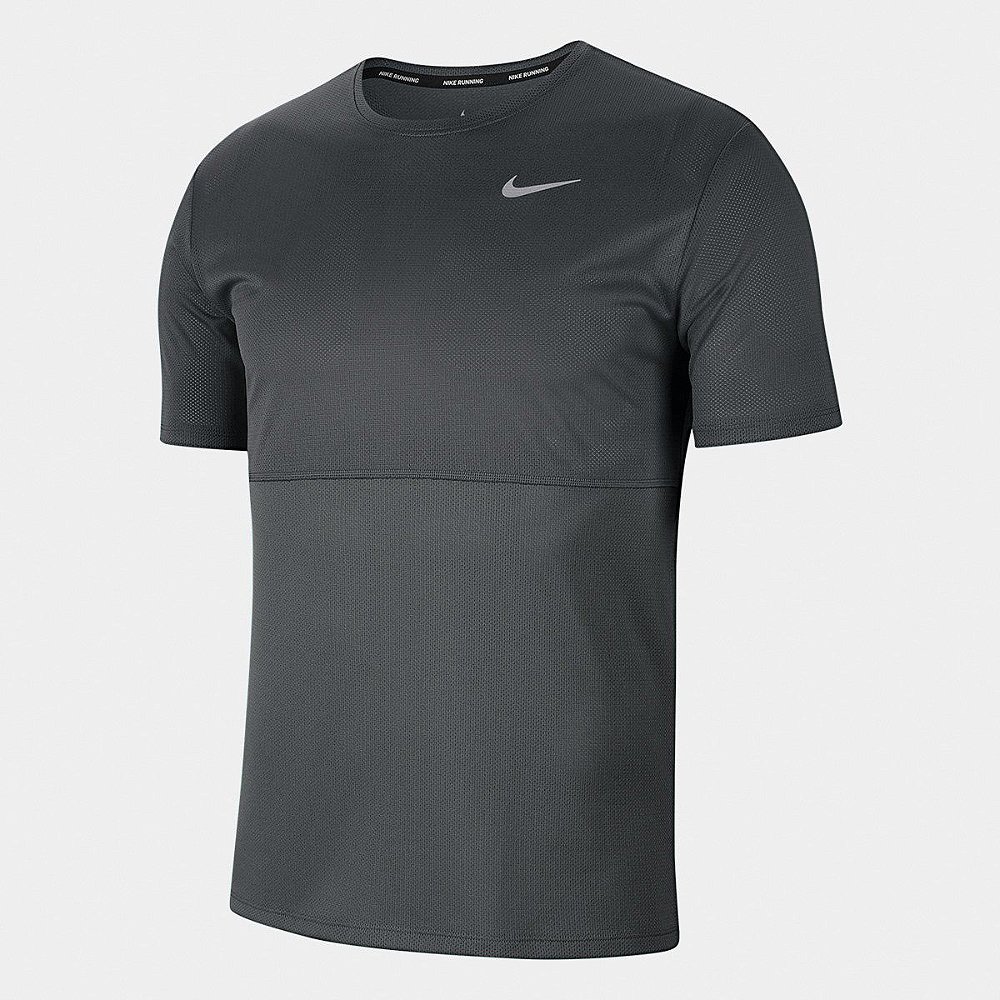 Camiseta Nike Dri-Fit Breathe Run Masculina - Cinza - Claus Sports - Loja  de Material Esportivo - Tênis, Chuteiras e Acessórios Esportivos