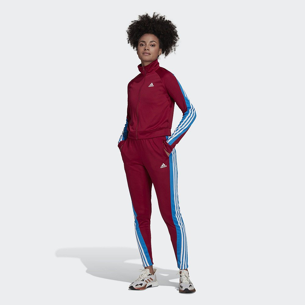 Agasalho Adidas Teamsports Feminino Vermelho+Azul - Claus Sports - Loja de  Material Esportivo - Tênis, Chuteiras e Acessórios Esportivos
