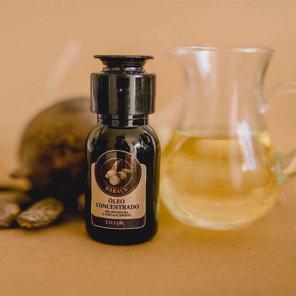 Óléo Capilar de Babaçu - Emanar Biocosméticos Naturais e sustentáveis