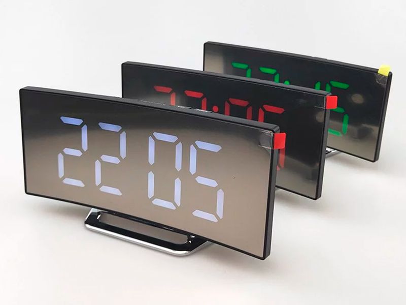 despertador espelhado