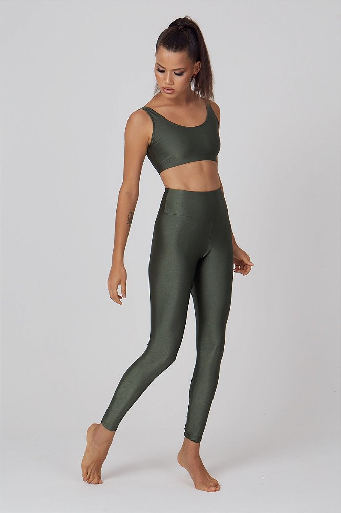 legging verde musgo