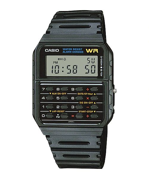 Relógio Vintage Casio CA-53W-1 calculadora - Overlap Supply - Joalheria