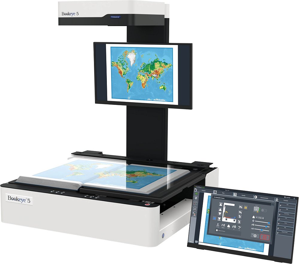 Scanner Planet rio A1 Para Livros Bookeye 5 V1A Pro Image Access Scanner Planet rio A1 Para Livros Bookeye 5 V1A Pro Image Access