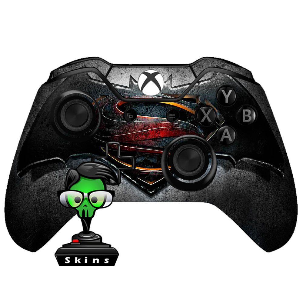 Adesivo de Controle Xbox One Batman vs Superman - Nerdbrasil Stickers .  Decals . Termocolantes Textil
