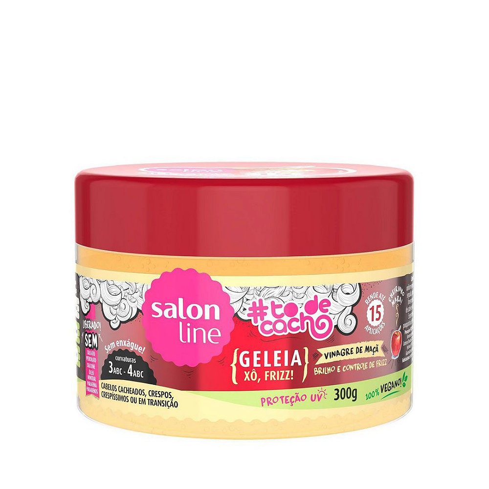 Geleia Vinagre De Maca Salon Line Niale Cosmeticos E Acessorios Anti Frizz