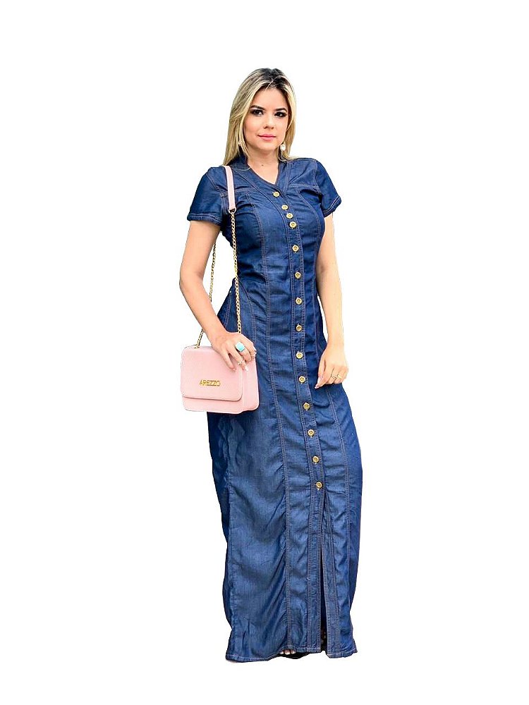 vestido jeans barato mercado livre