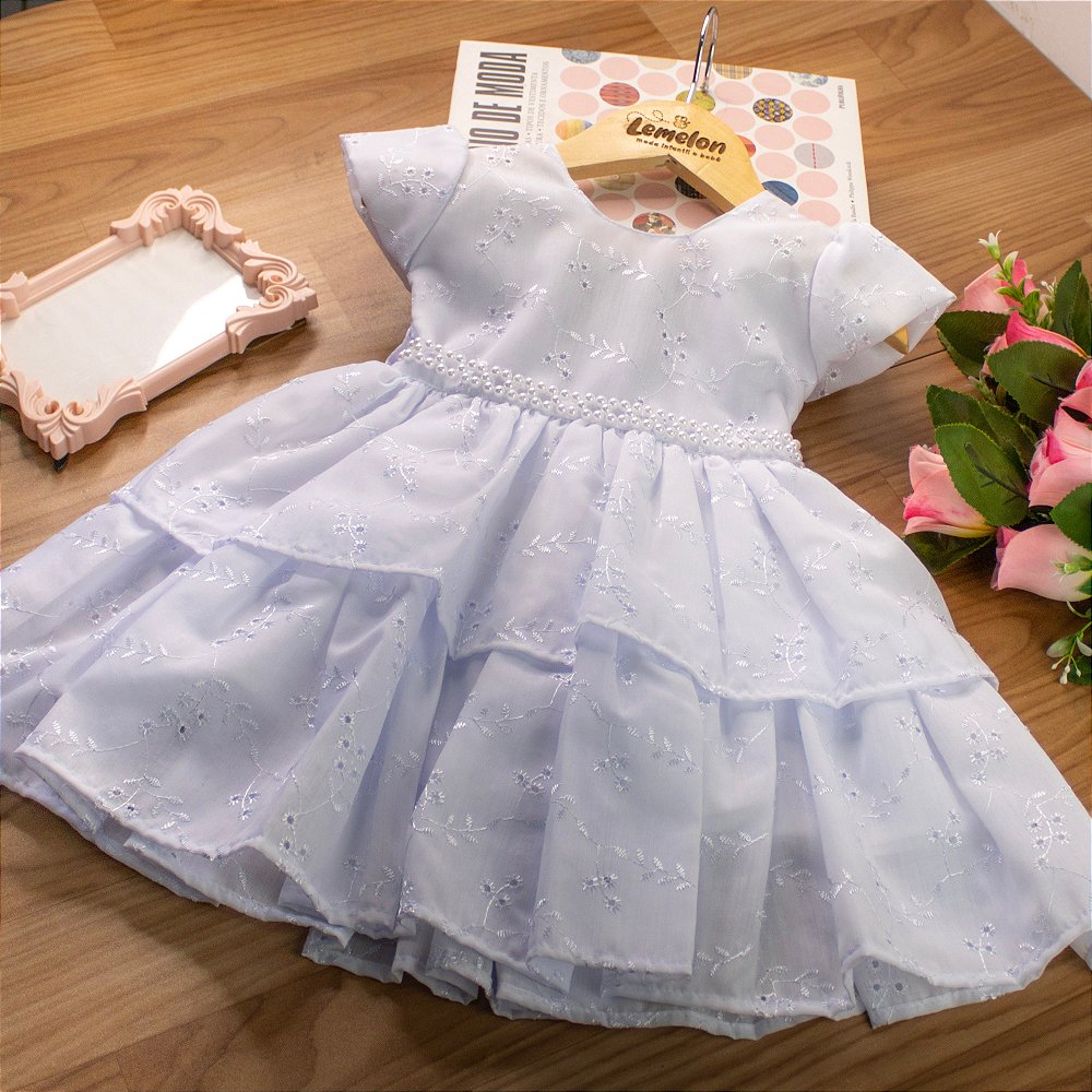 Vestido Infantil Feminino Lese - Roupa Infantil|Lemelon Moda Infantil e Bebê